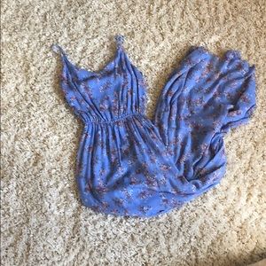 Abercrombie and Fitch periwinkle blue maxi dress.